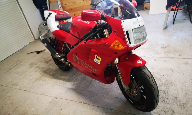 remplacement courroies de distribution sur ducati 888 à bourgoin jaillieu