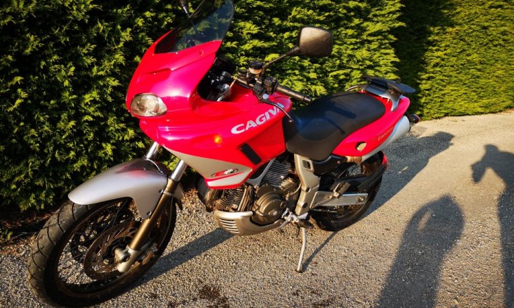 remise en route Cagiva 900 Grand Canyon à Chatonnay