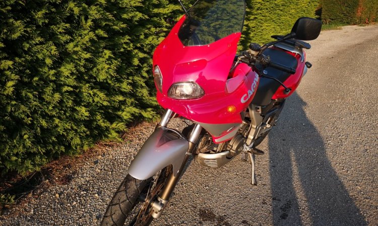 remise en route Cagiva 900 Grand Canyon à Chatonnay